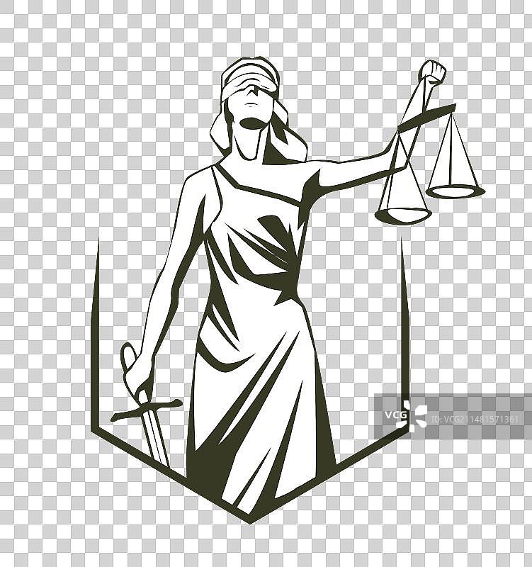 忒弥斯（正义女神）图片素材