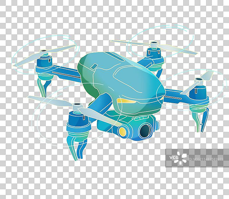 免抠元素_科技_无人机图片素材