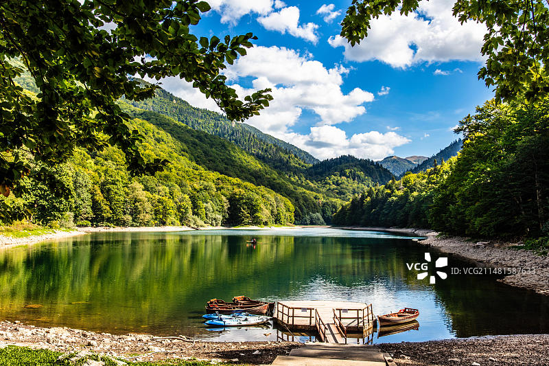 黑山科拉欣，比奥格勒山国家公园和冰川湖图片素材