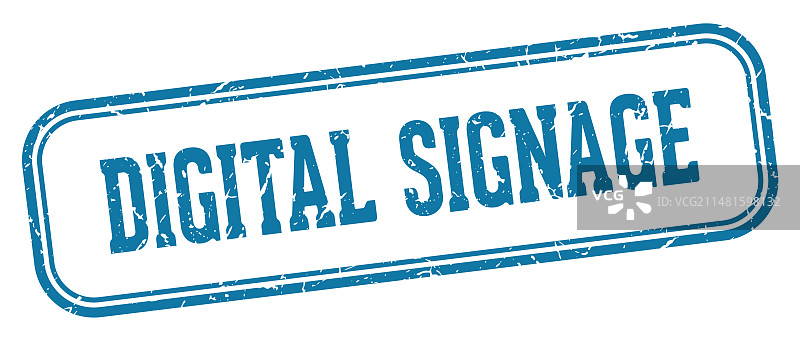 数字标牌印章图片素材