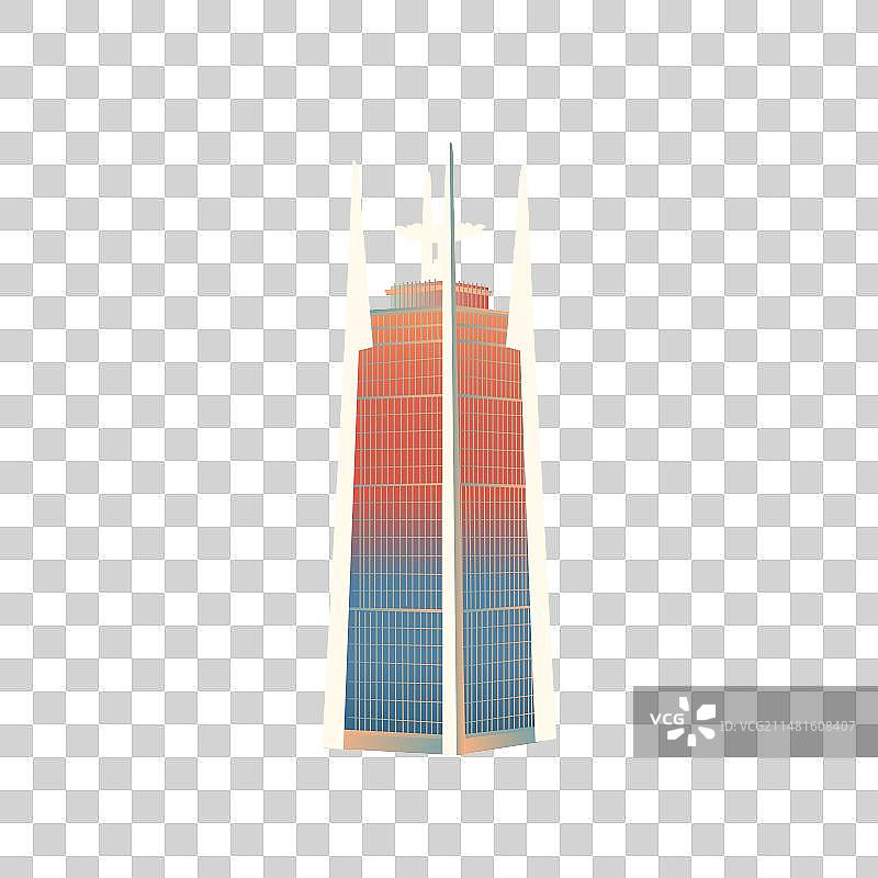 洛阳城市地标建筑元素洛阳空空导弹研究中心图片素材