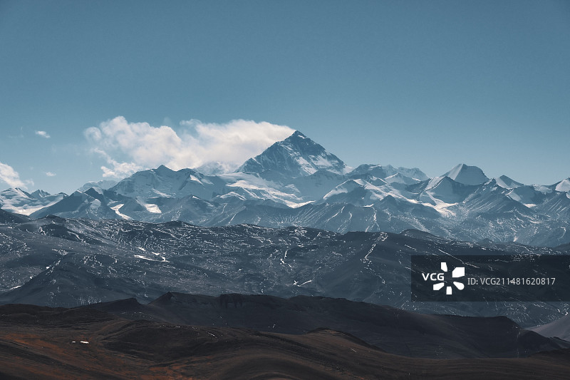 珠穆朗玛峰图片素材