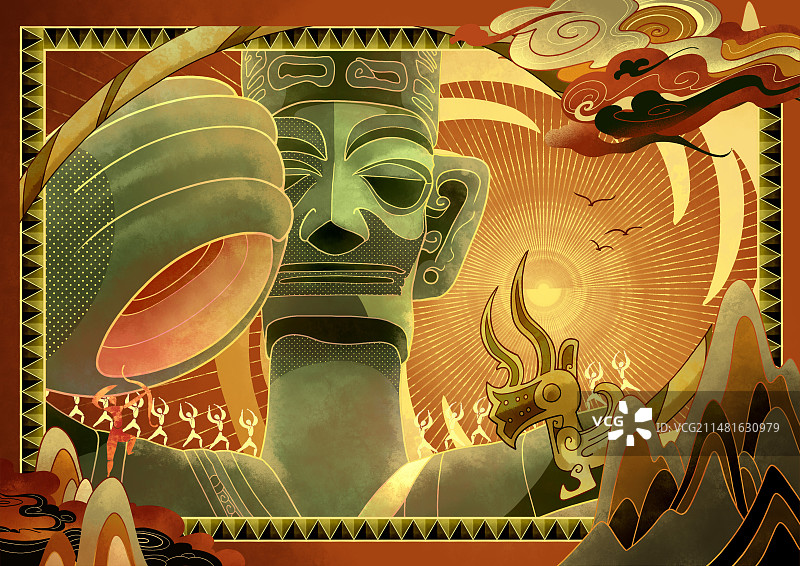 三星堆图片素材