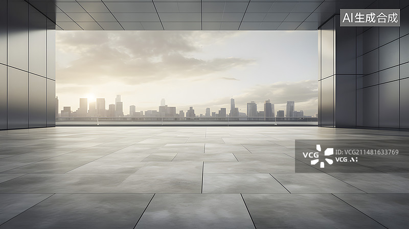 【AI数字艺术】极简广告背景图片素材