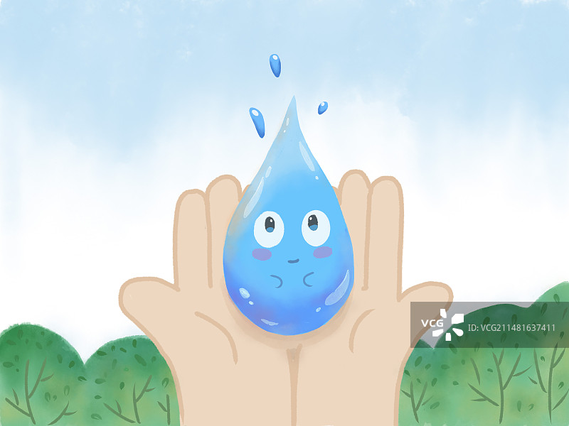 环境保护水资源插图图片素材
