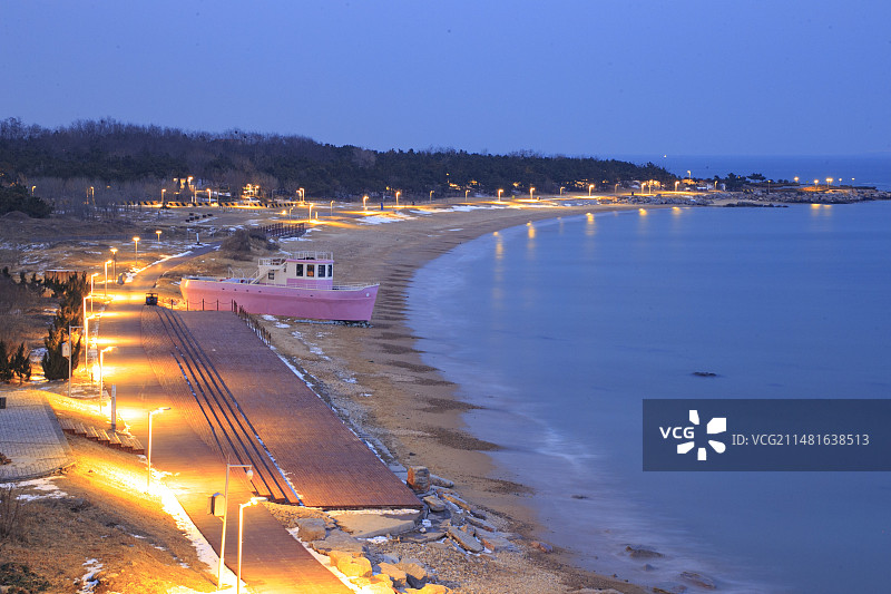 青岛连三岛风光图片素材