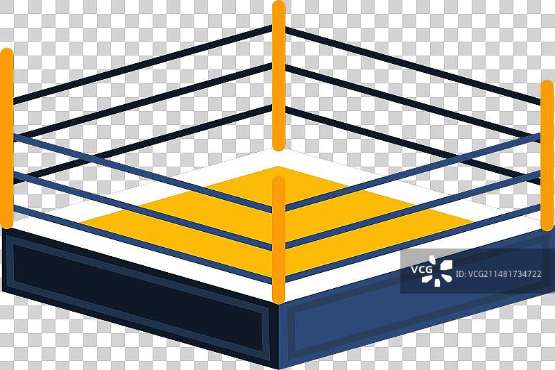 冠军争夺赛摔跤擂台场景图片素材