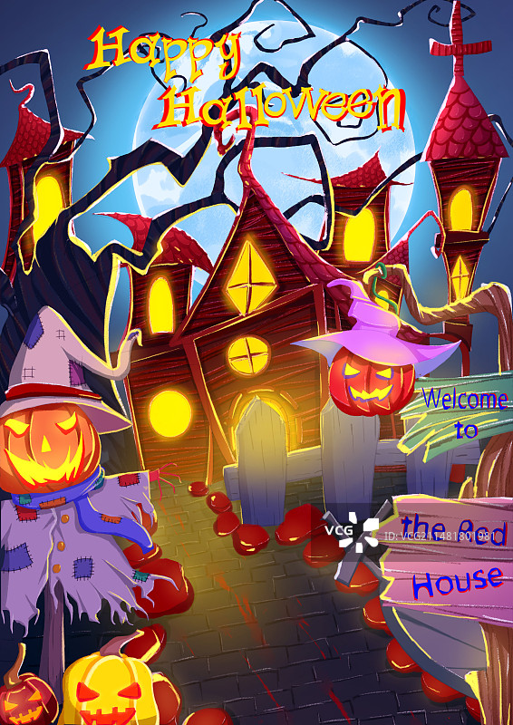 万圣节快乐图片素材