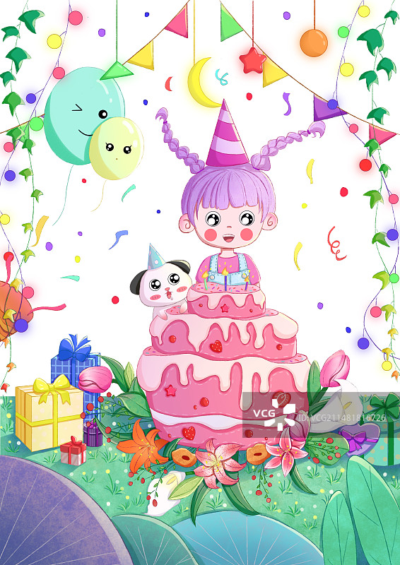 生日快乐图片素材