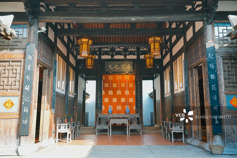 福州市三坊七巷历史文化街区严复故居图片素材