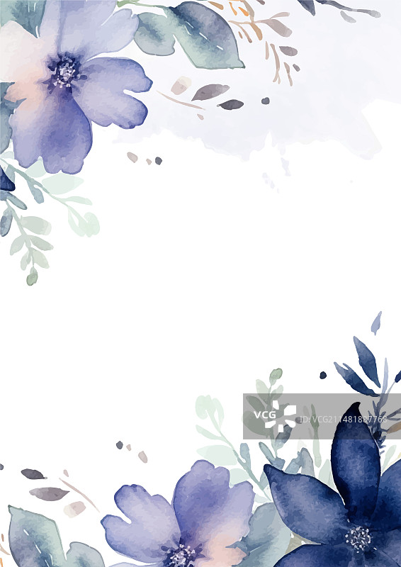 具有形状的蓝色现代抽象banner图片素材