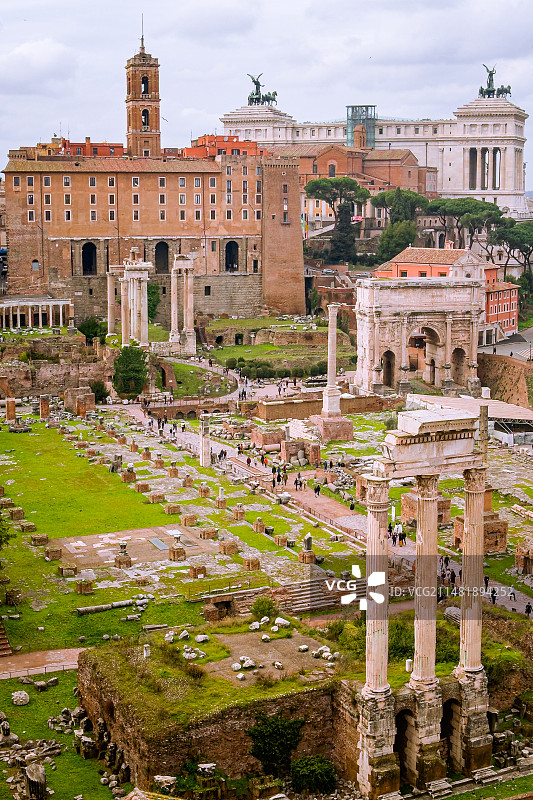 古罗马广场（Roman forum）图片素材
