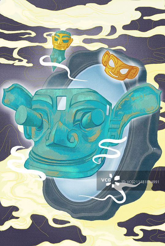 三星堆图片素材