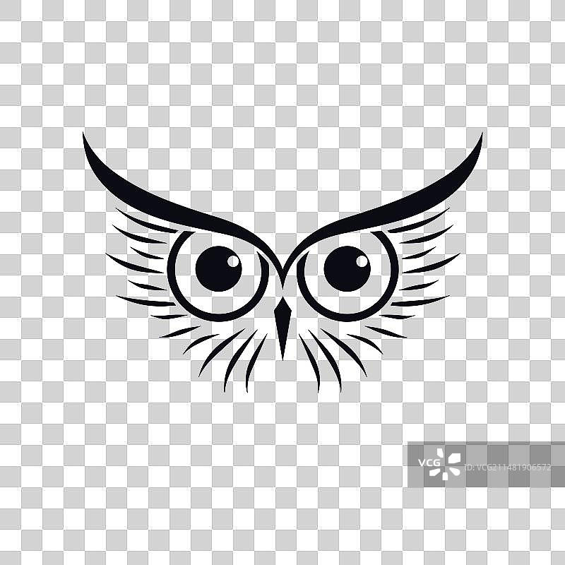 数据安全单色字形标志图片素材