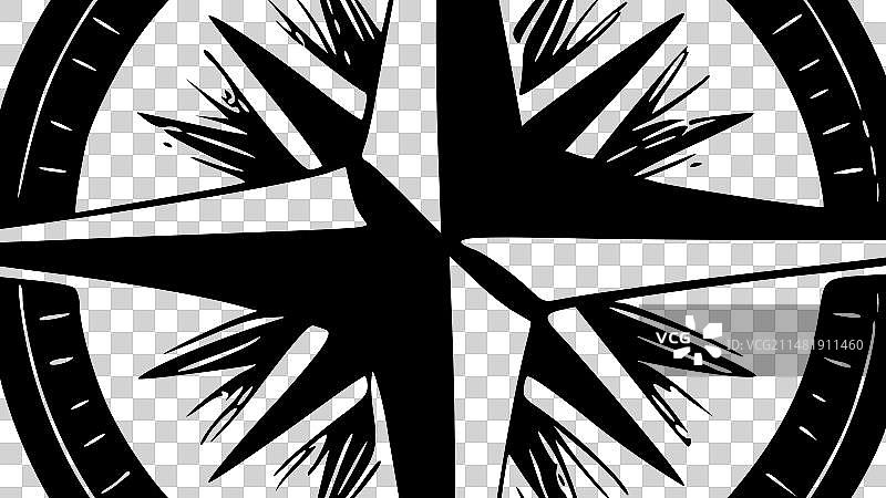 指南针-高品质的标志-理想的t恤图片素材