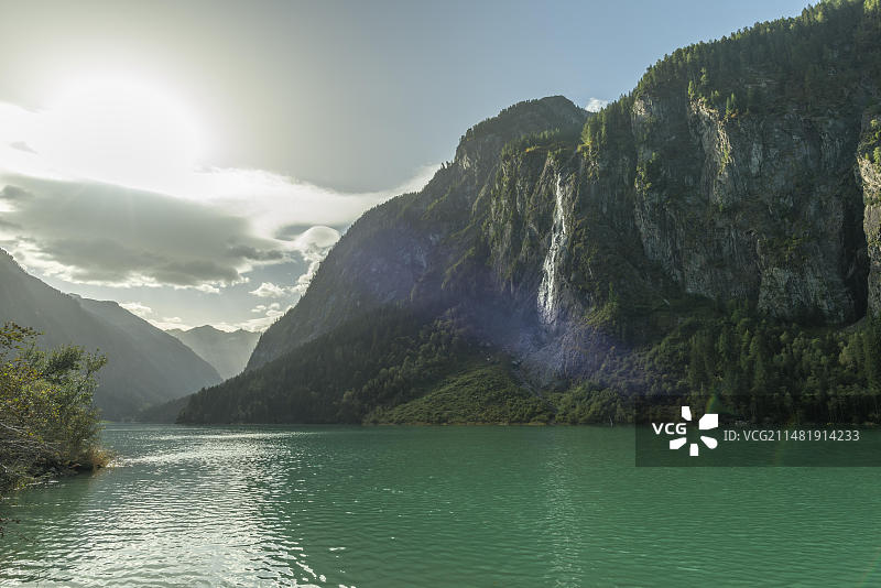 施蒂卢普塔尔水库高山风光图片素材