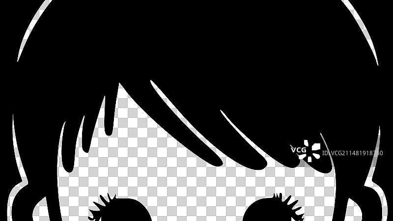 婴儿简约扁平风格标志图片素材