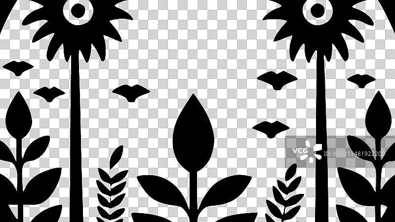 波西米亚风极简廓形图片素材