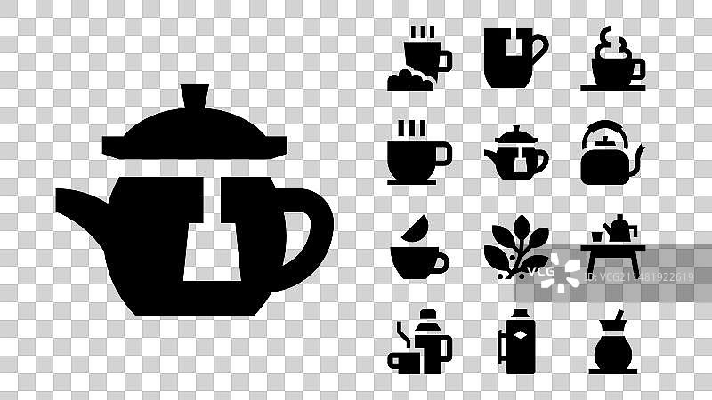 茶饮实体图标图片素材