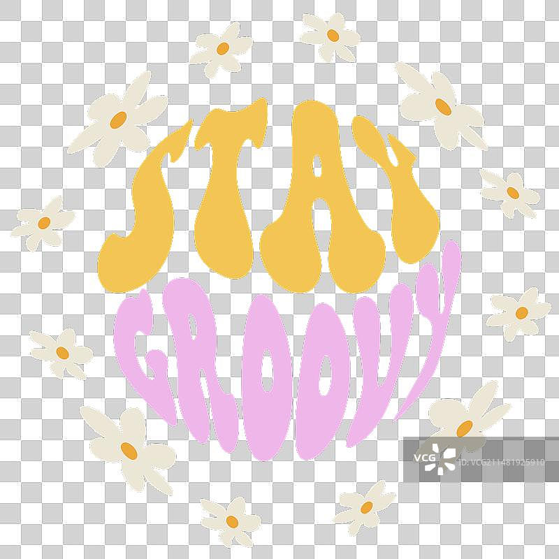 时髦的雏菊花语图片素材