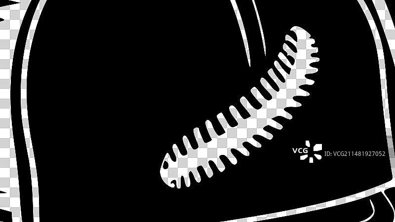 棒球极简剪影图片素材