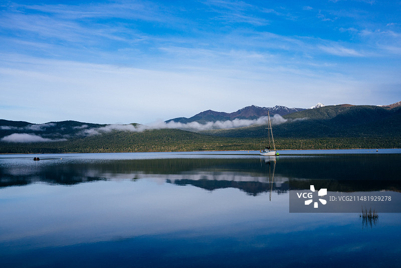 新西兰南北岛图片素材