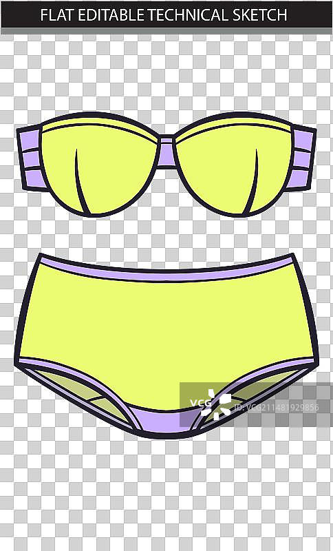 女士内衣套装图片素材