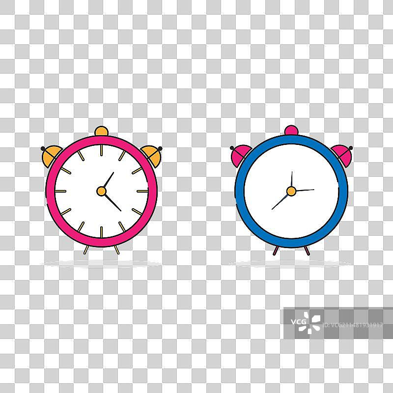 时钟定时器概念剪贴画图片素材