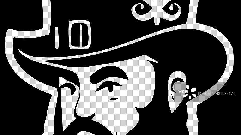 爱尔兰风格 - 简约扁平logo图片素材