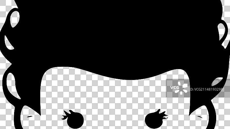 婴儿 - 黑白隔离图标图片素材