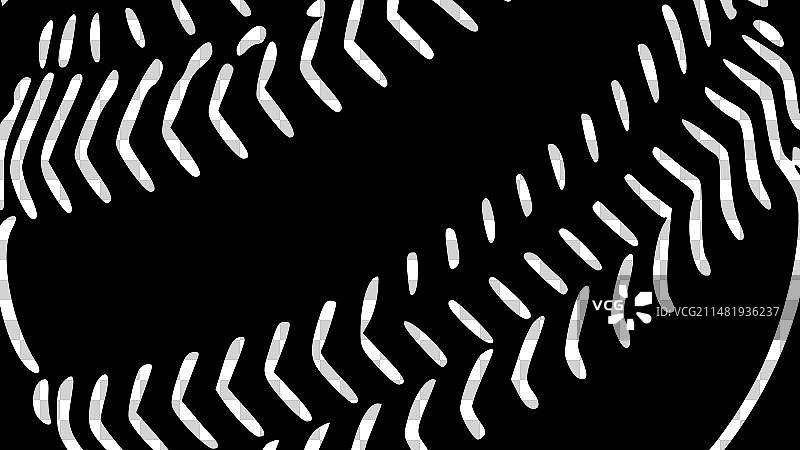 黑白棒球图标图片素材