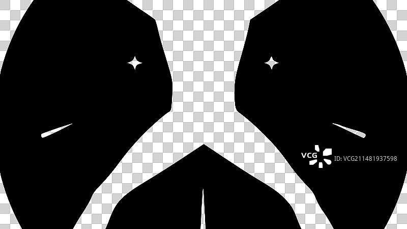 体操——简约扁平风格标志图片素材