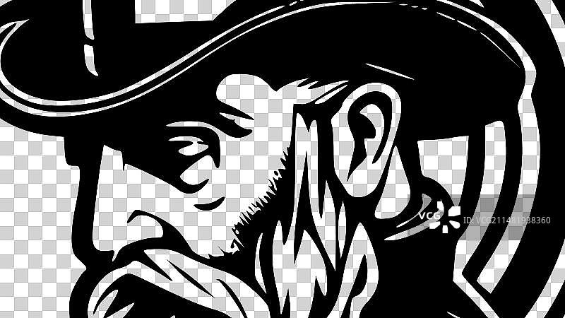 爱尔兰风格高品质Logo，适用于T恤图片素材