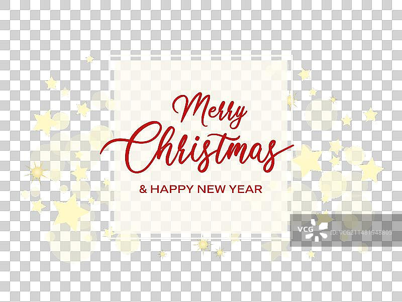 红色背景上的圣诞节贺卡图片素材