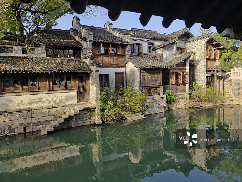 濮院古镇图片素材