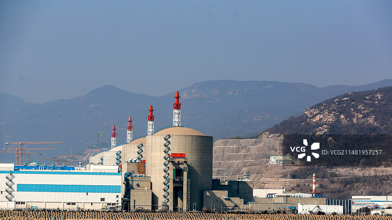 田湾核电站，拍摄于连云港连云区图片素材