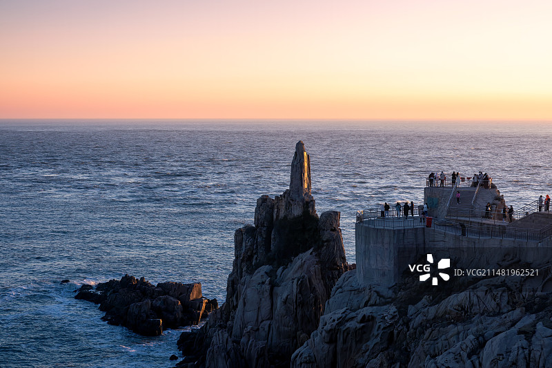 威海荣成成山头日出图片素材