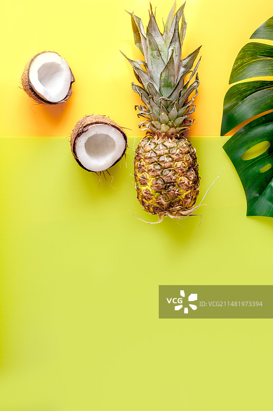 菠萝凤梨水果图片素材