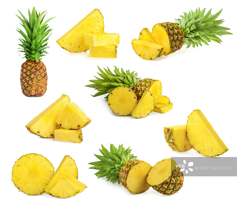 菠萝凤梨水果图片素材