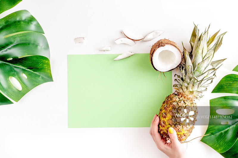 菠萝凤梨水果图片素材