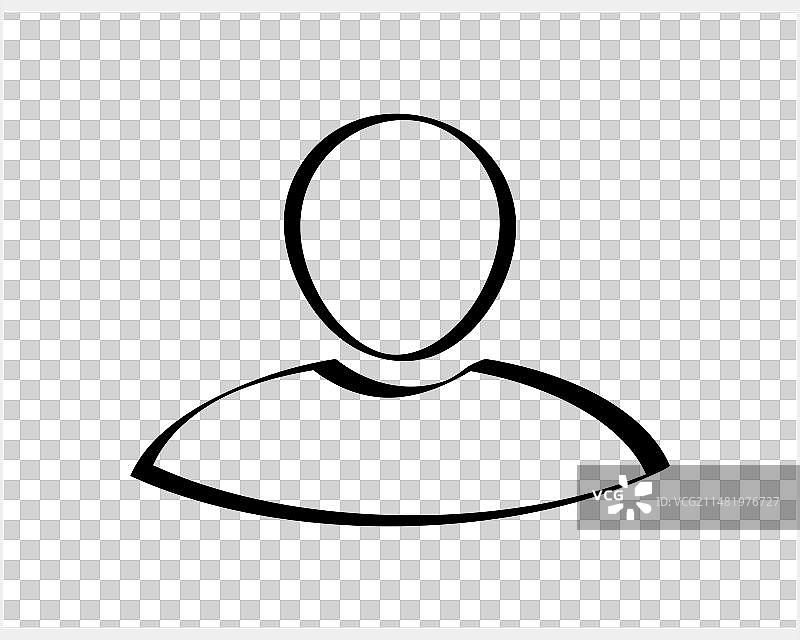 社交媒体营销头像图标图片素材