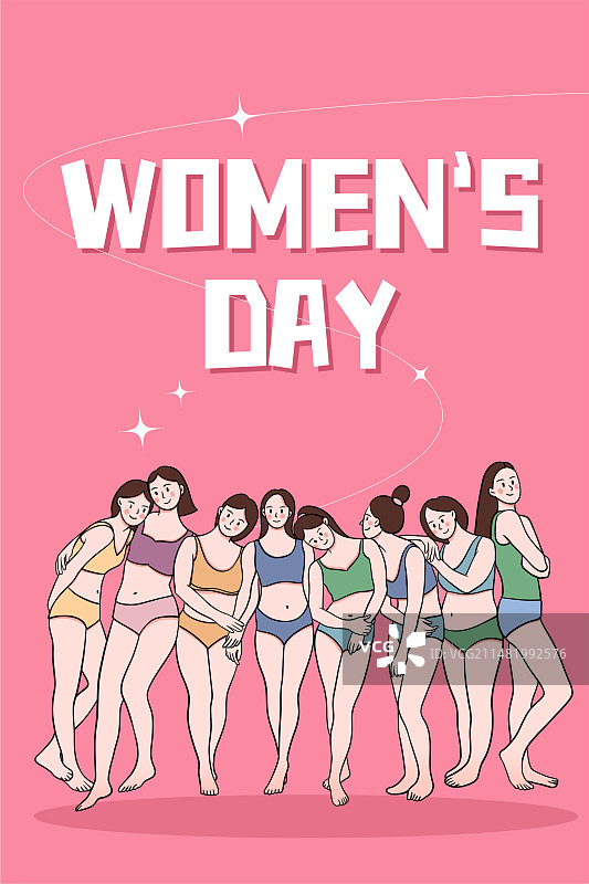 三八妇女节孕妇妈妈女性人物插画海报图片素材