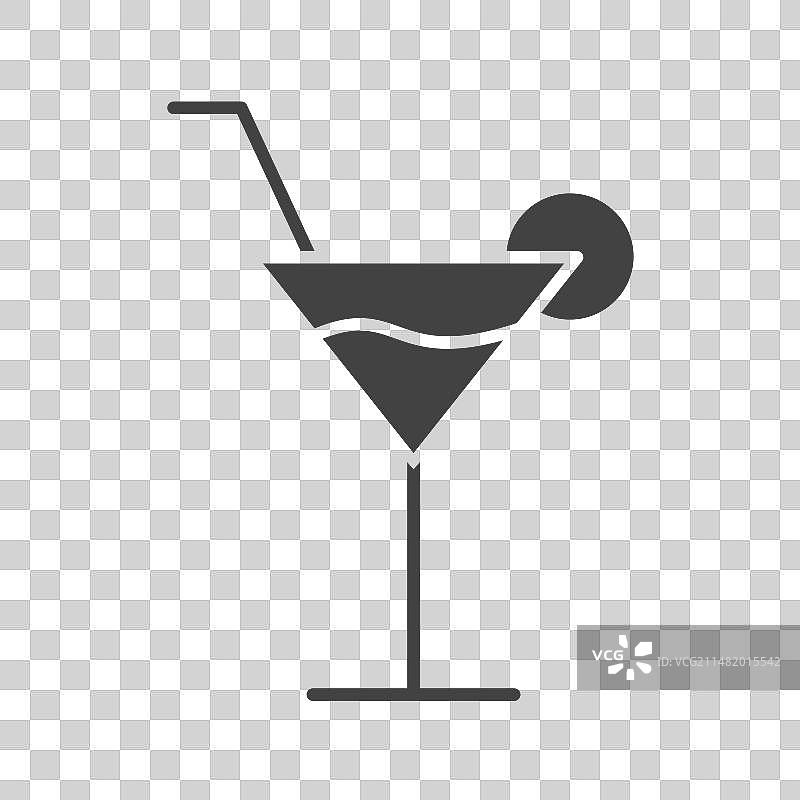 鸡尾酒图标图片素材