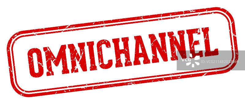 全渠道印章矩形图图片素材
