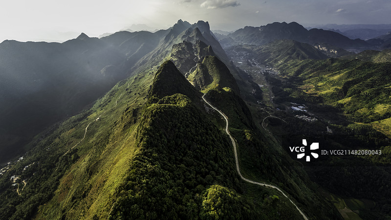 龙脊天路图片素材
