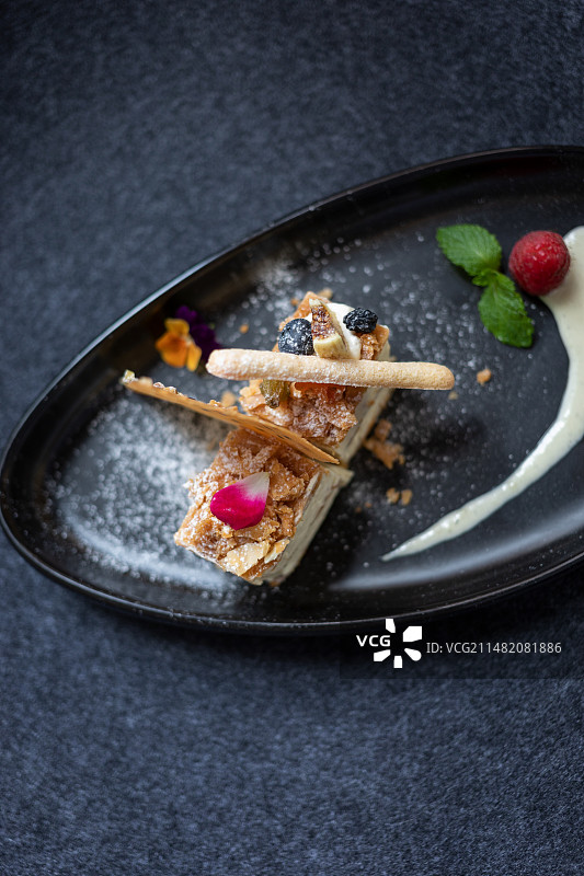 拿破仑蛋糕图片素材