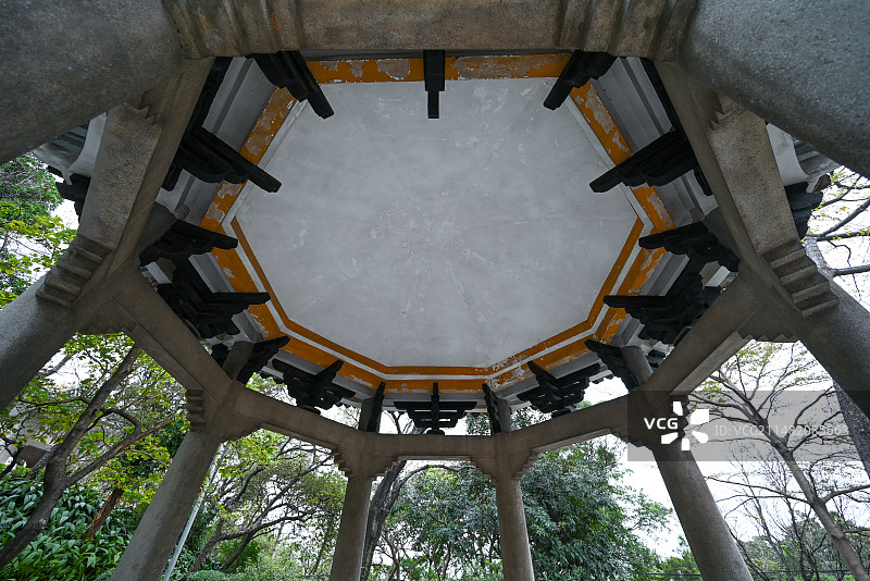 广东广州越秀公园海员亭建筑图片素材