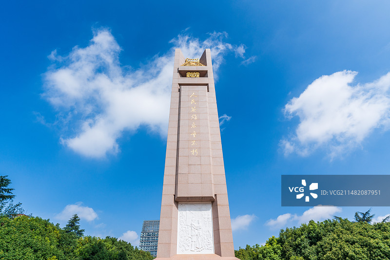 云南昆明五华区抗战胜利纪念堂航拍图片素材