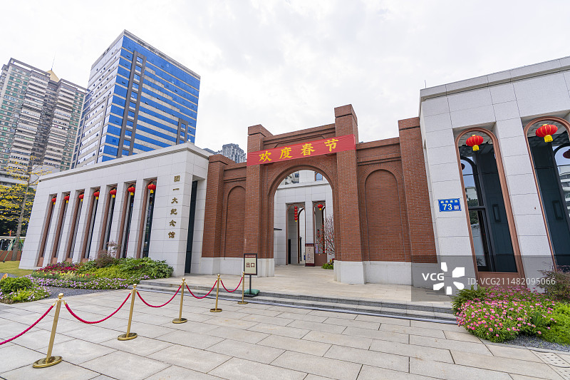 团一大纪念馆图片素材