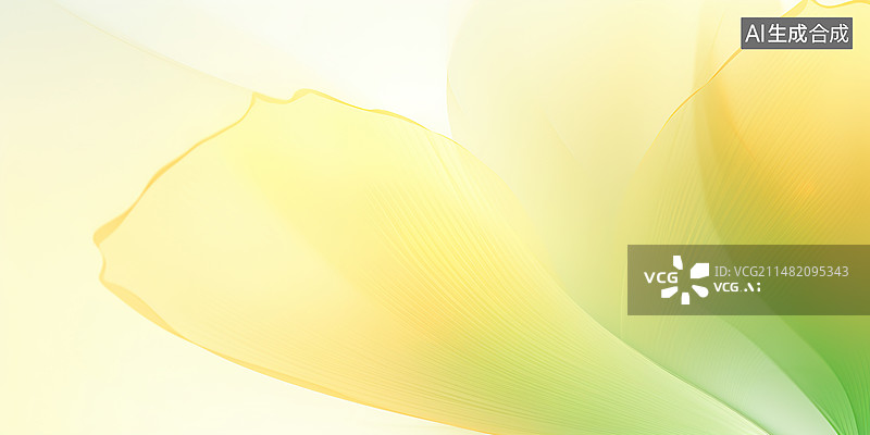 【AI数字艺术】银杏叶弥散风格图片素材